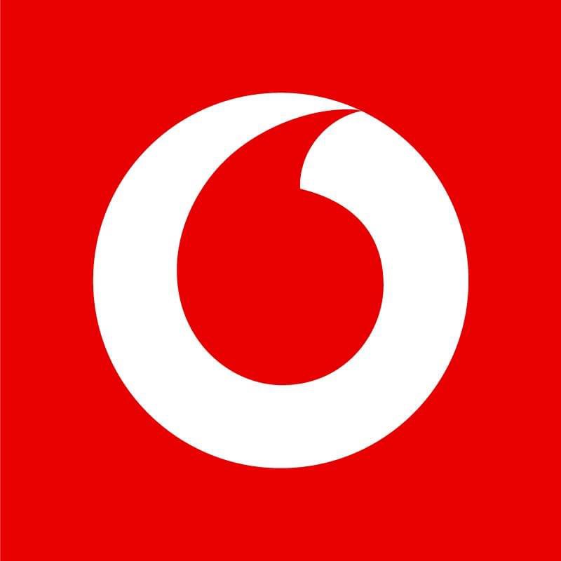 Logotyp för Vodafone